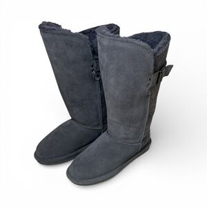 BearPaw Women's Lauren Charcoal Winter Boots